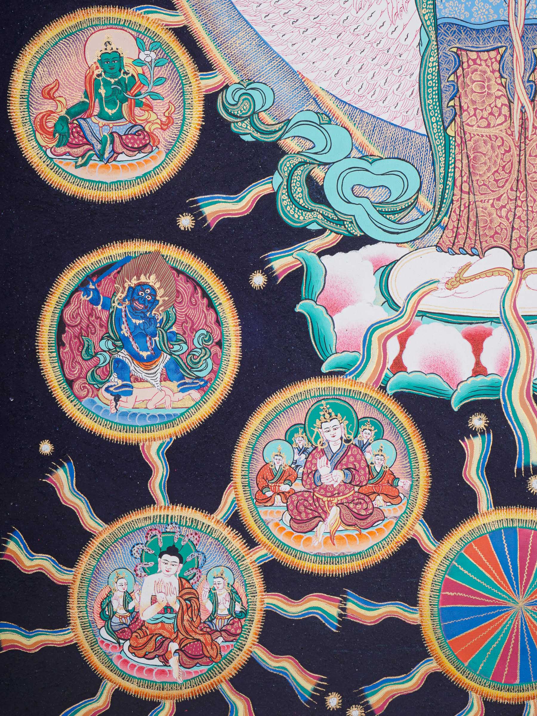 Avalokiteshvara Best Tibetan Thangka painting - Image 6