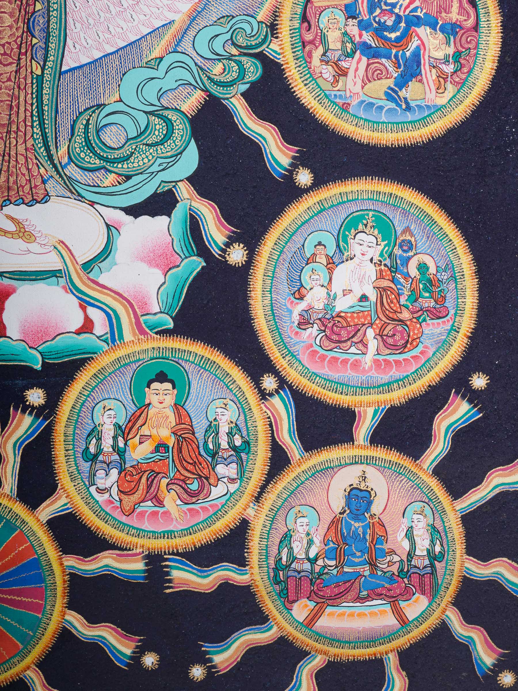 Avalokiteshvara Best Tibetan Thangka painting - Image 7