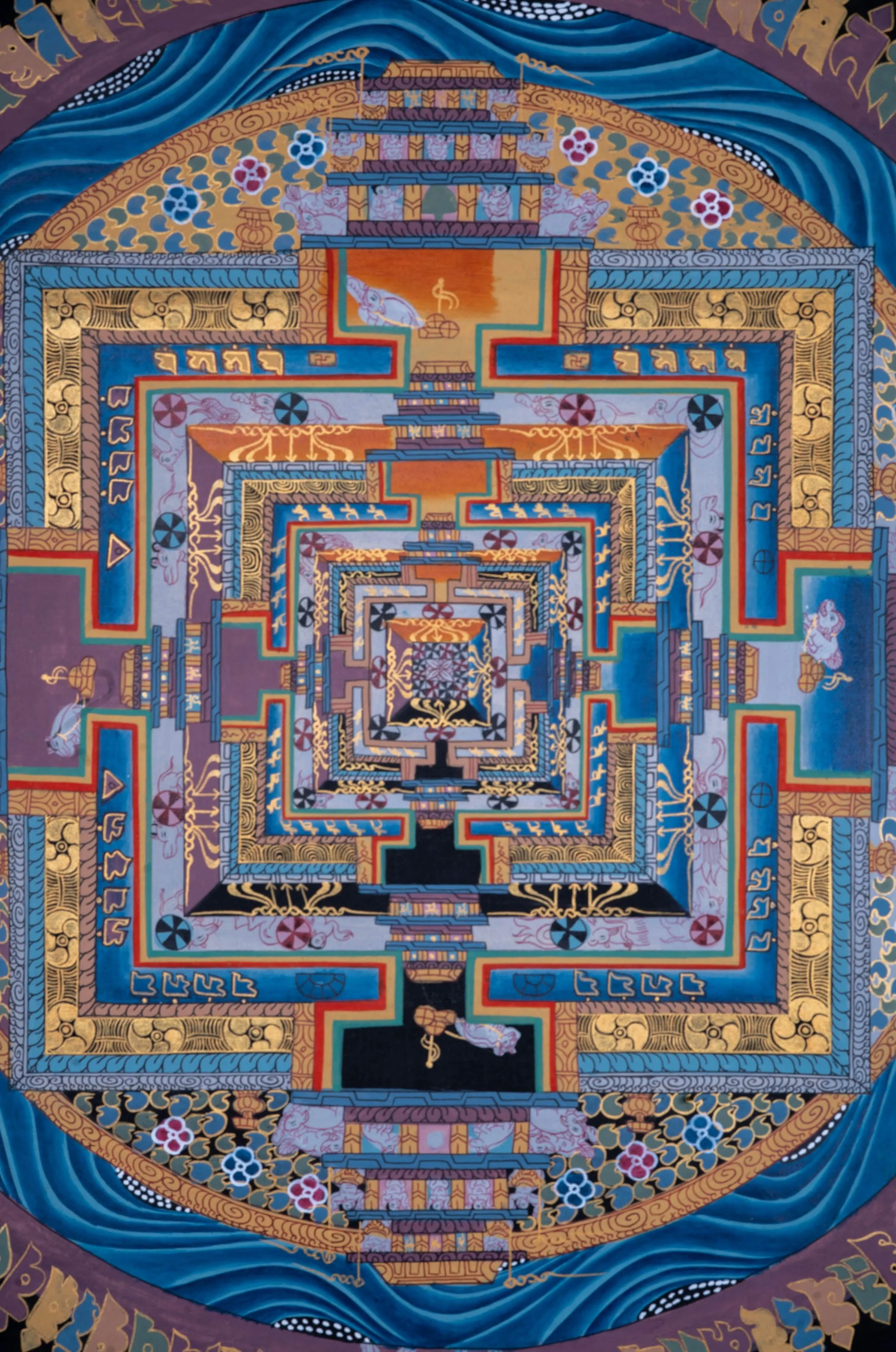Beautiful Wall Hanging Mandala Decoration from Himalayas - Image 3