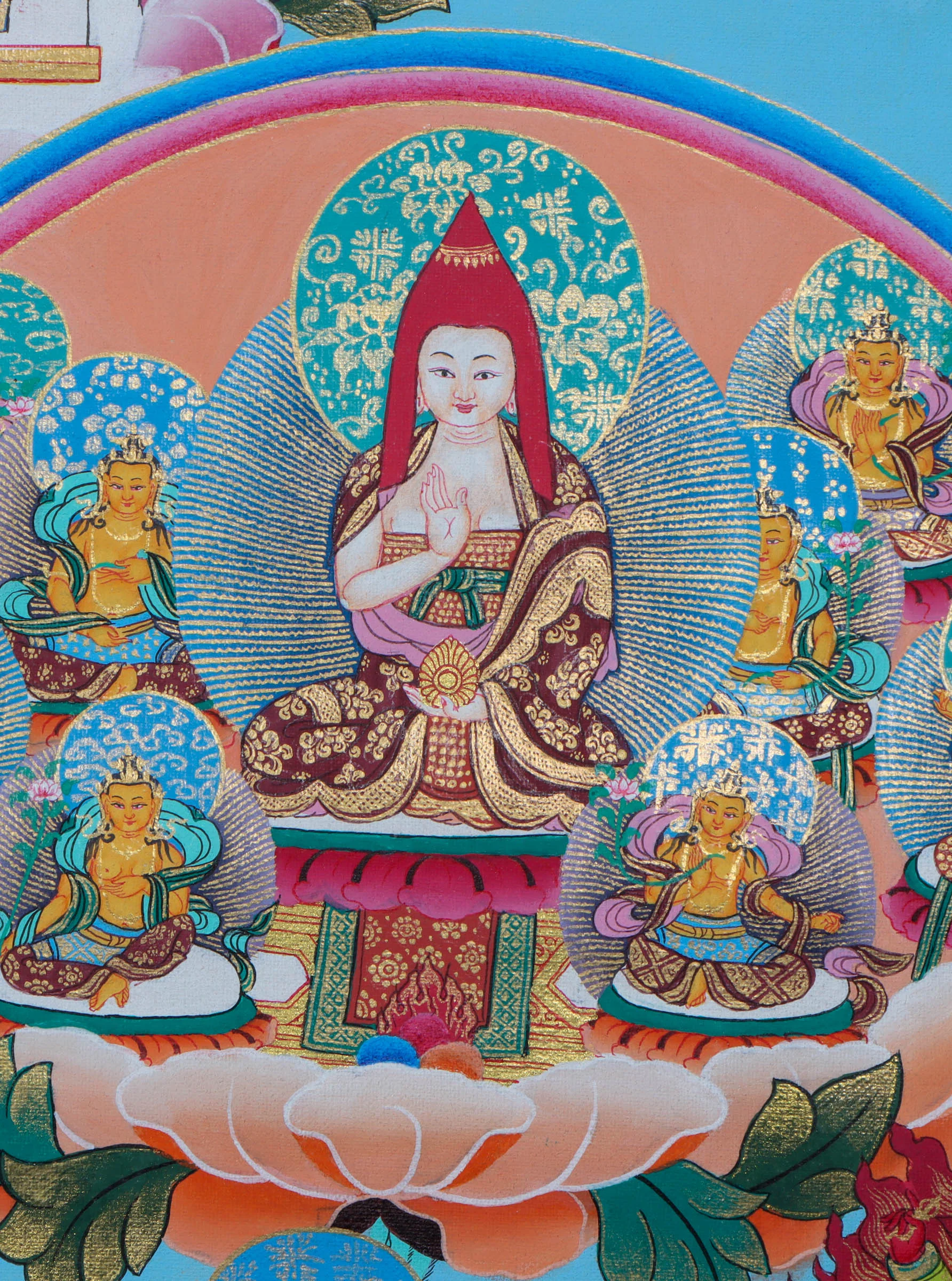 Buddha Shakti Thangka - Image 4