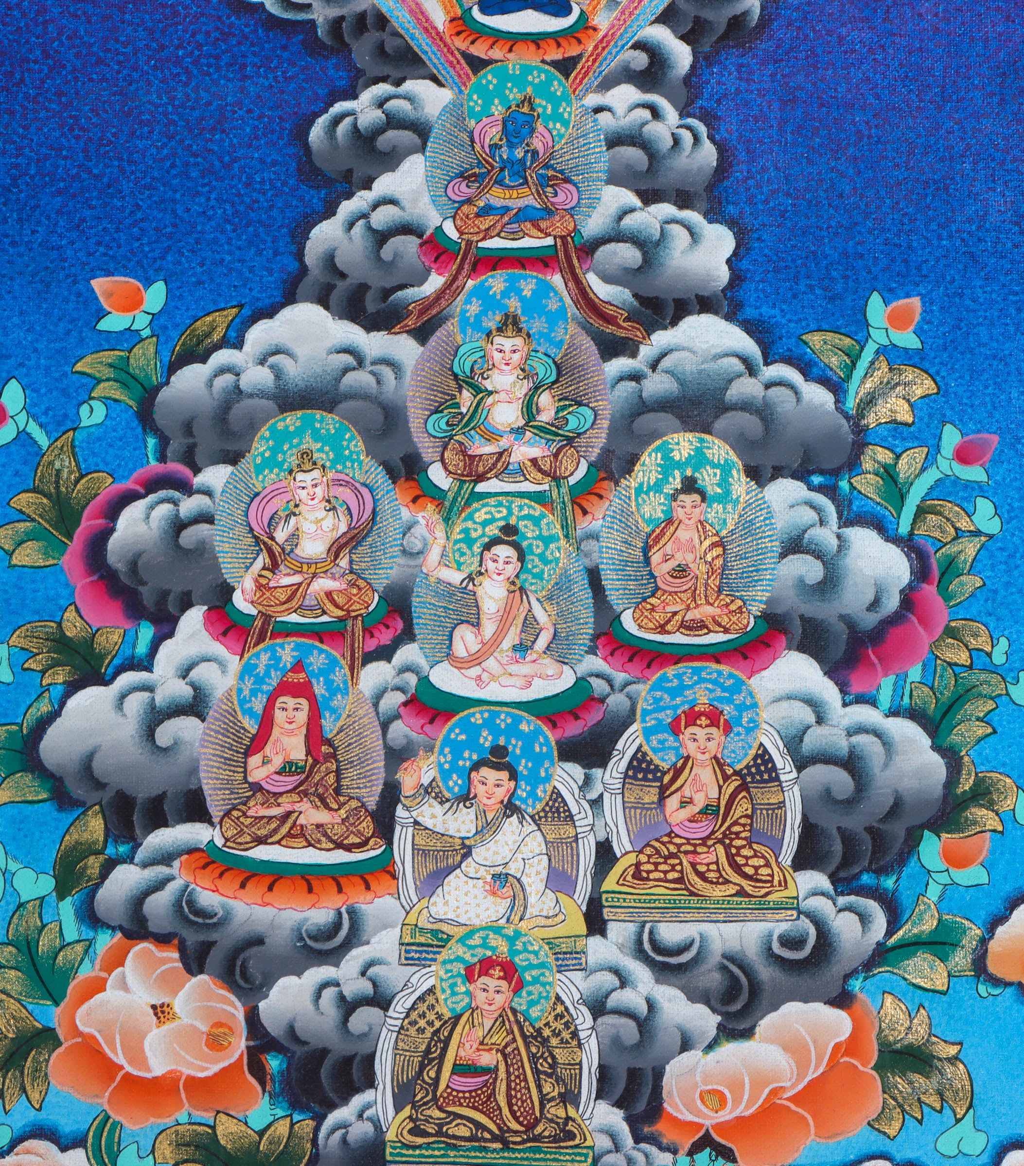 Buddha Shakti Thangka - Image 8