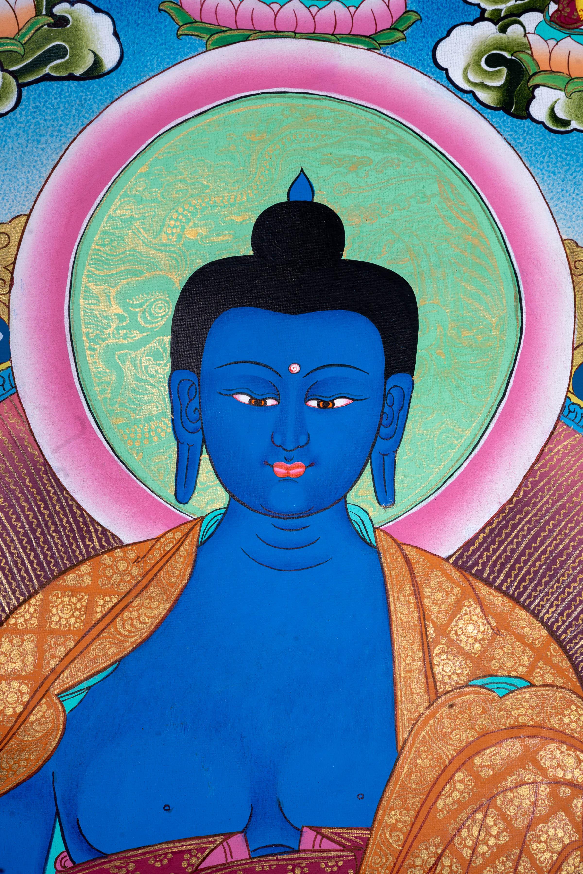 Healing Blue Medicine Buddha - Image 3