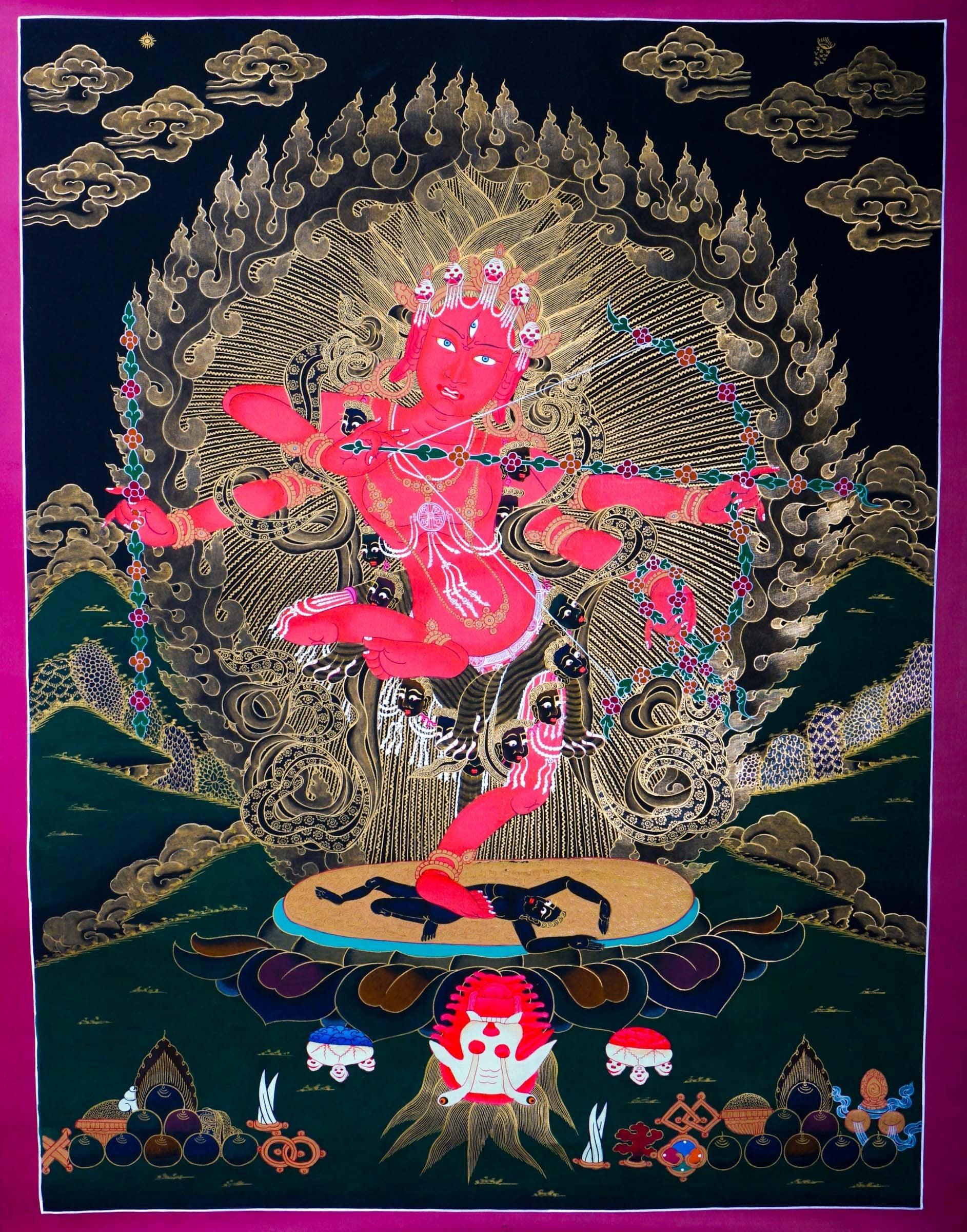 Kurkulla Thangka Painting - Image 6