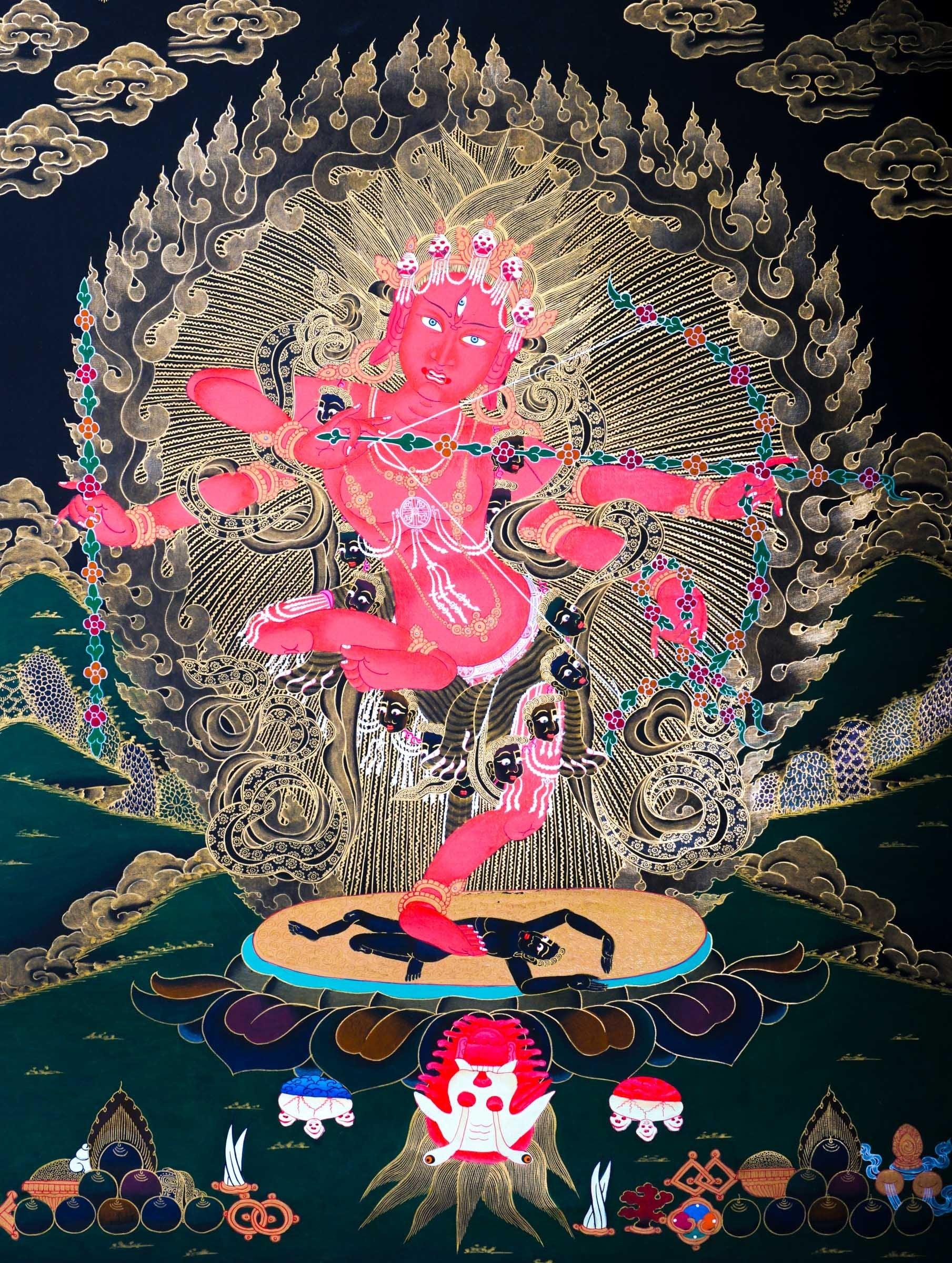 Kurkulla Thangka Painting - Image 7