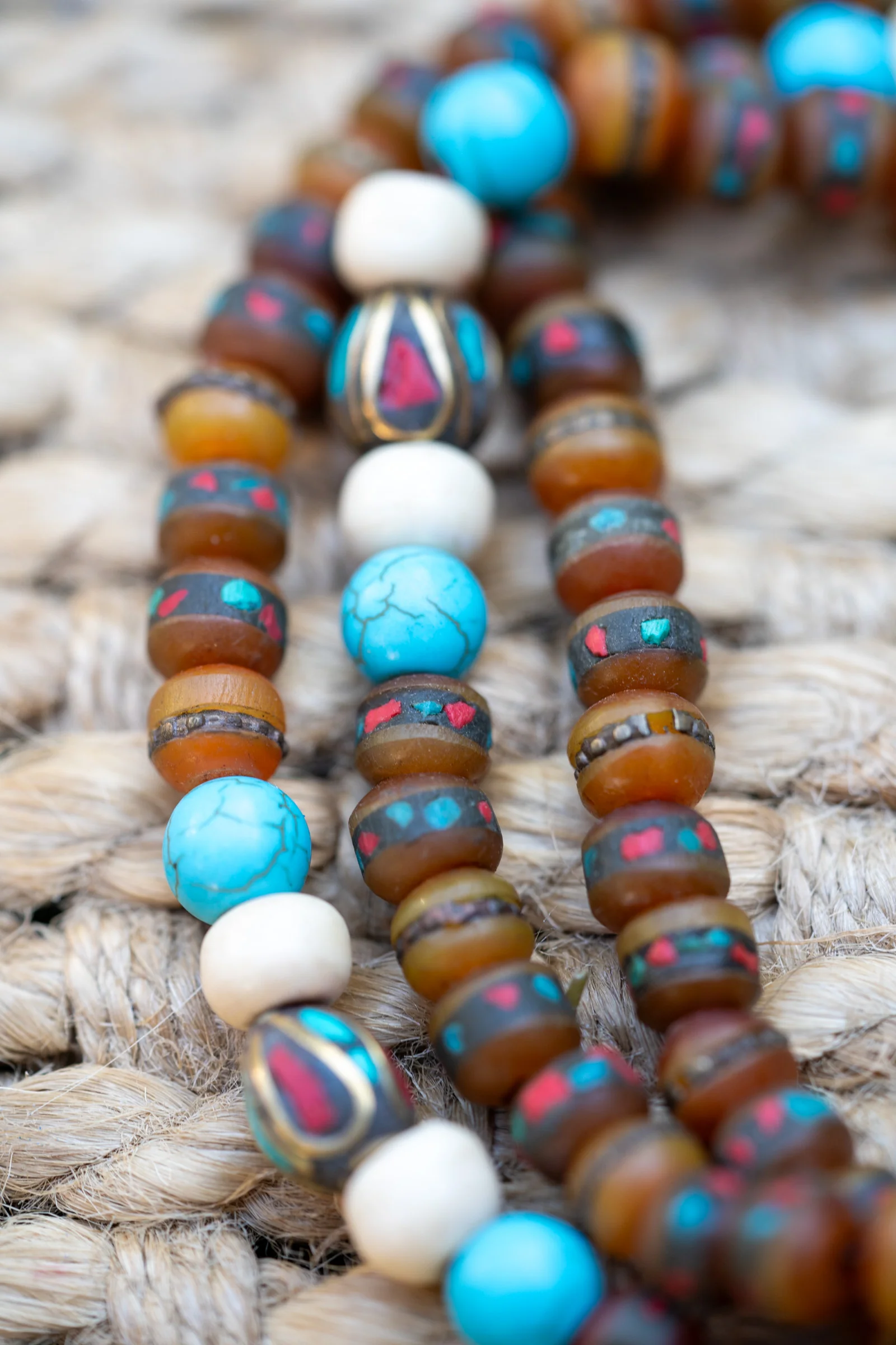 Mixed Turquoise Mala - Image 3