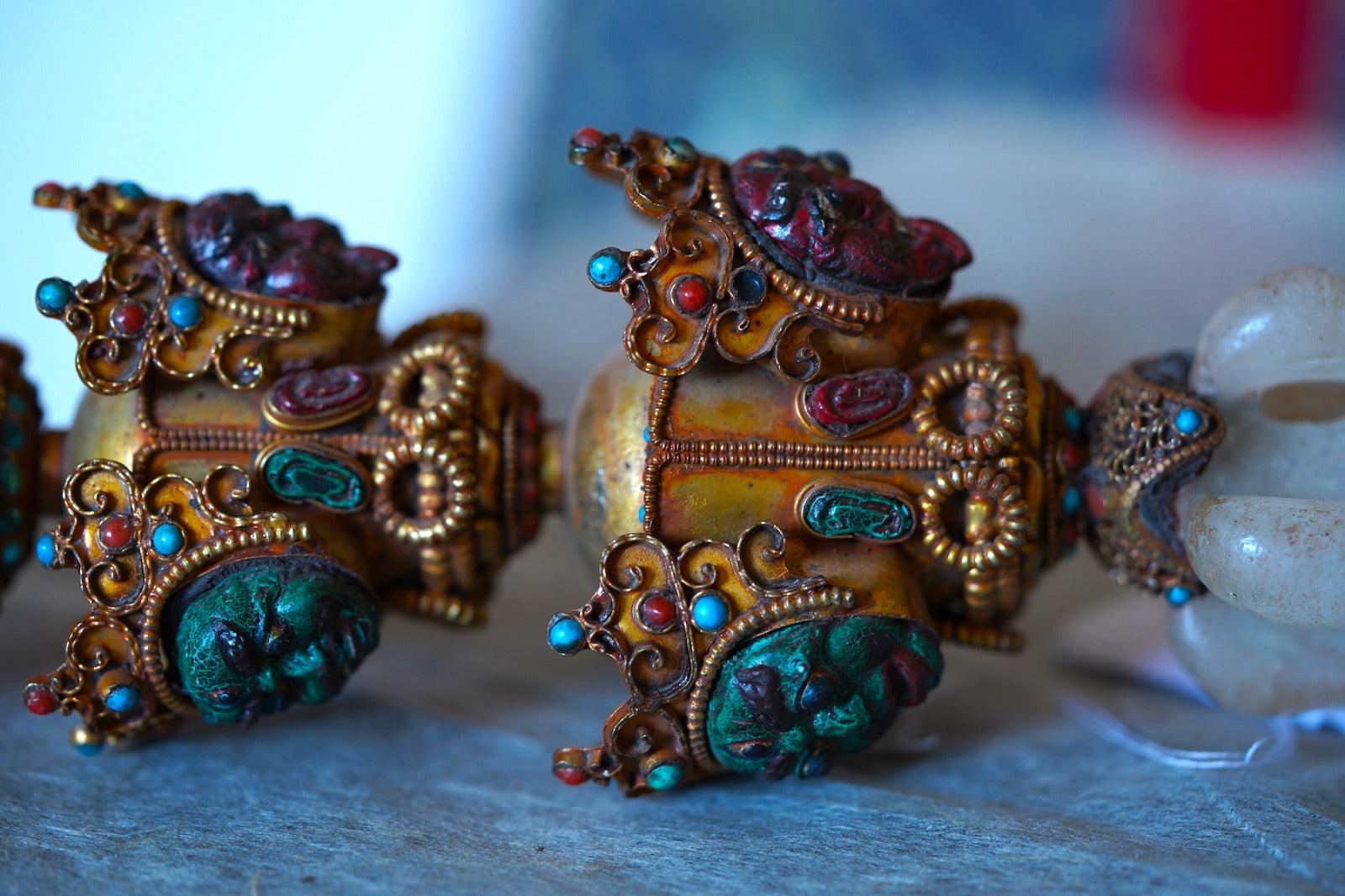 Old Tibet Tantra Dorje Phurba Dagger - Image 3