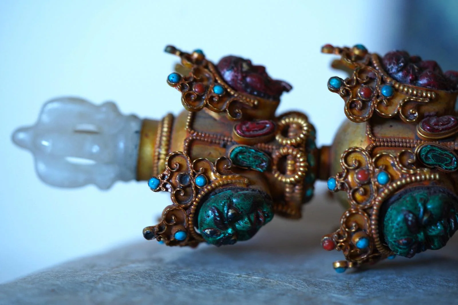 Old Tibet Tantra Dorje Phurba Dagger - Image 5