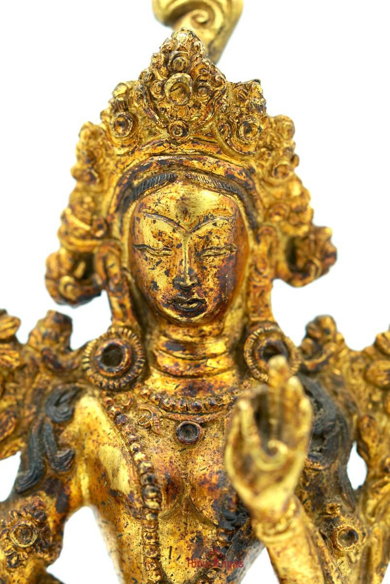 Quan Yin Bronze statue - Image 3