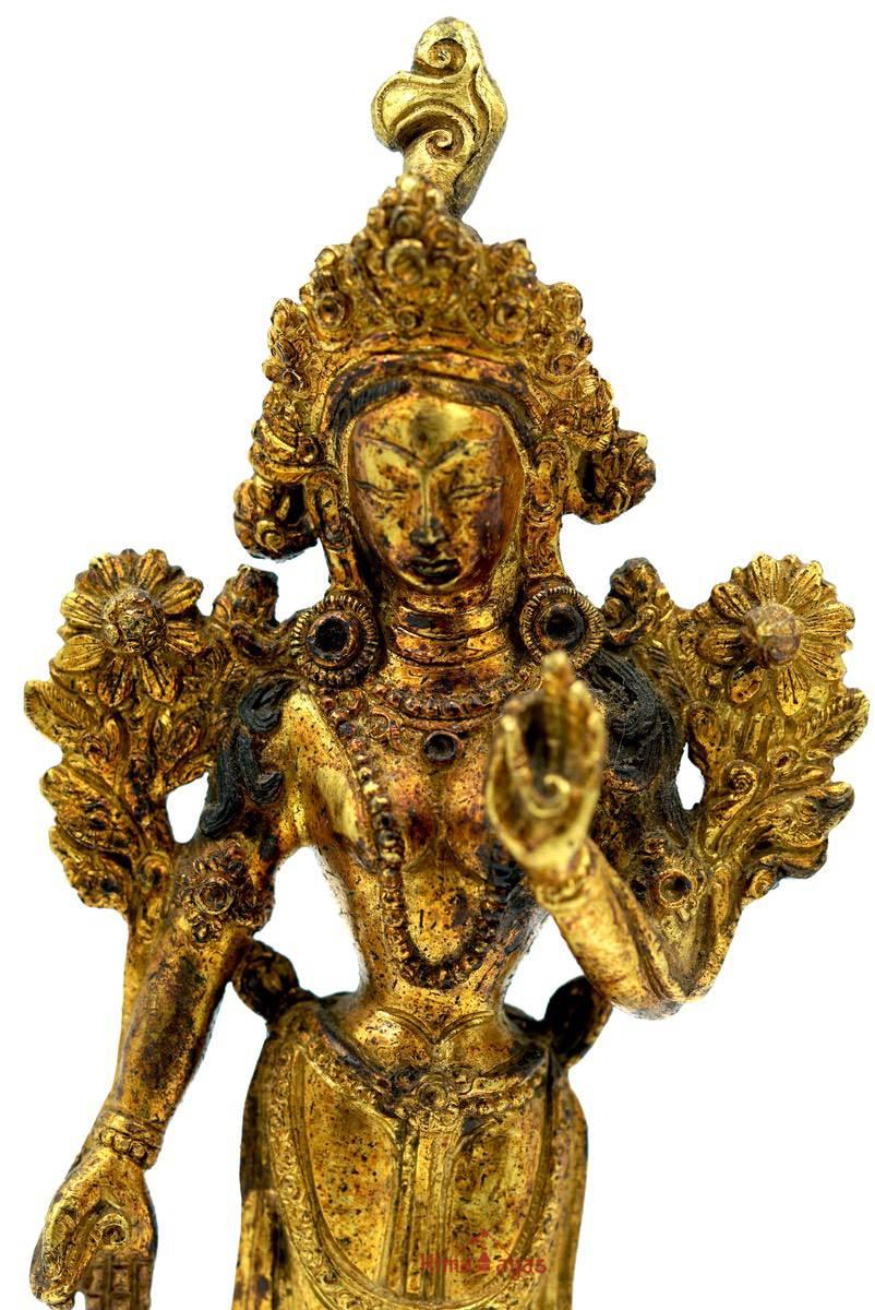 Quan Yin Bronze statue - Image 4