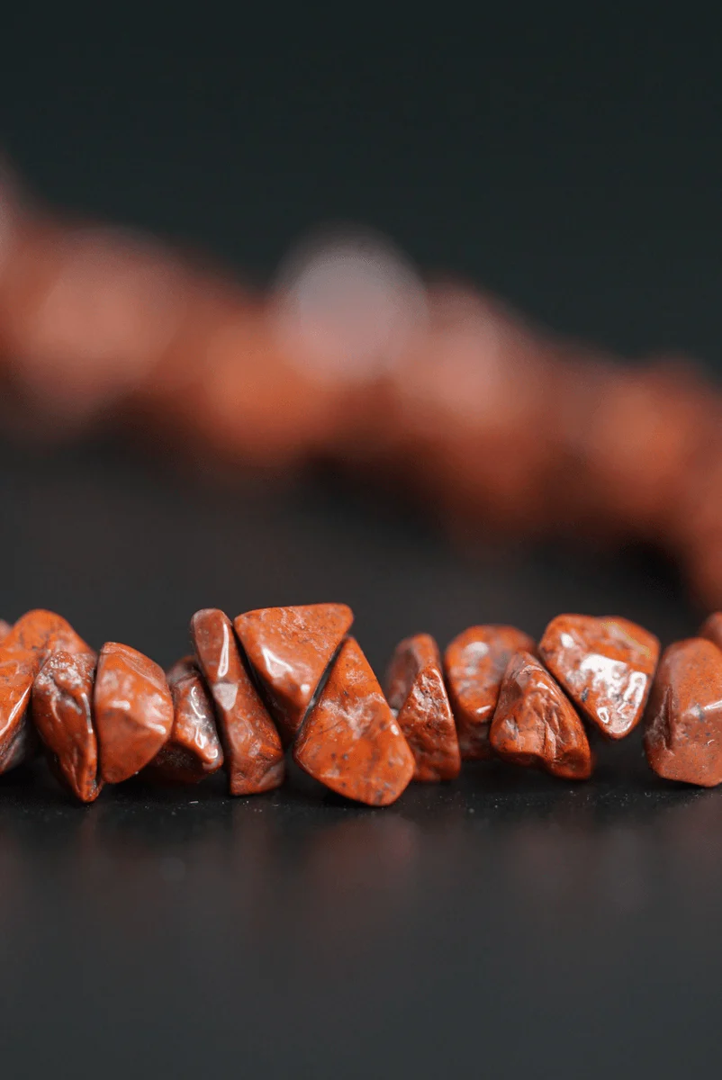 Red Jasper Chips crystal necklace - Image 6