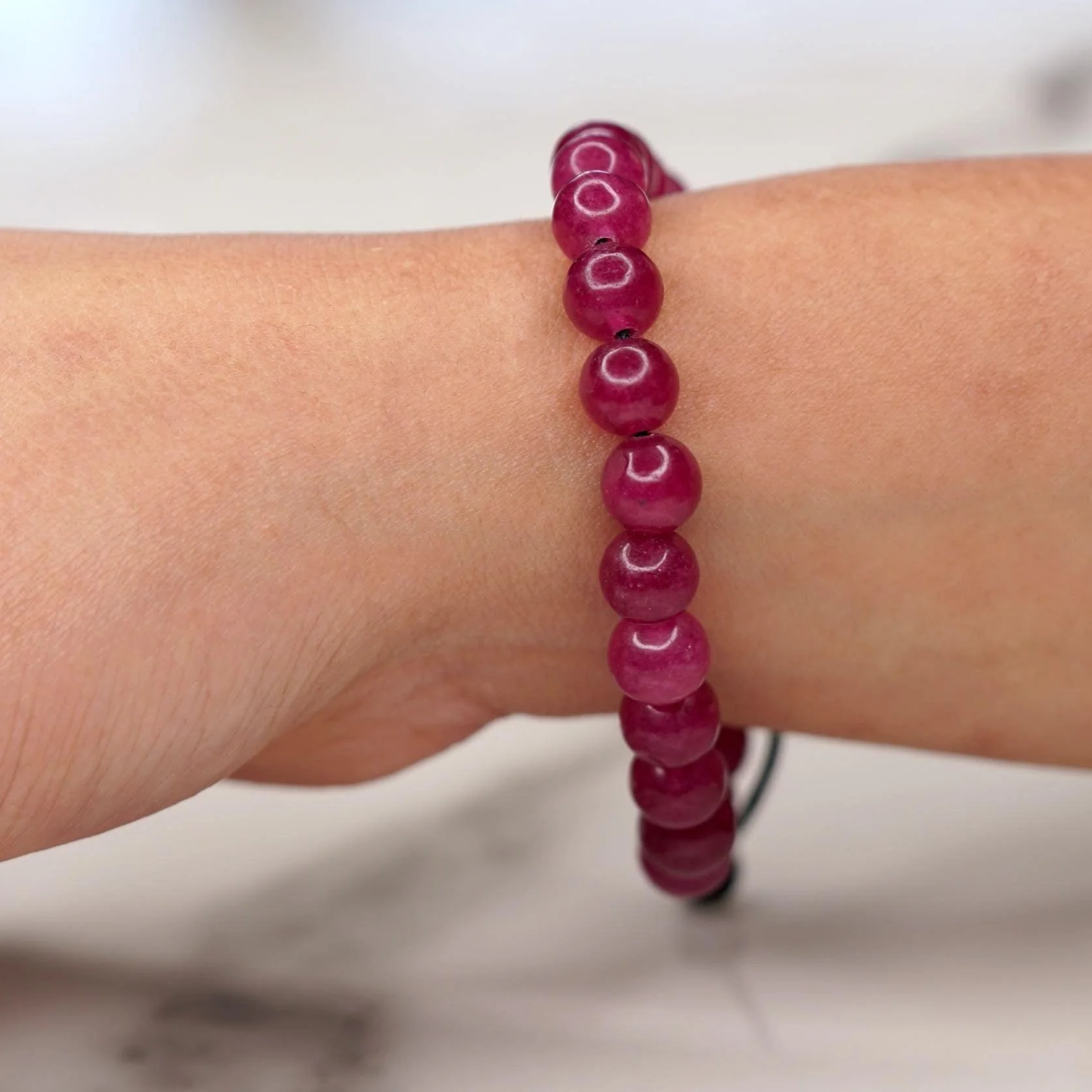 Ruby Stone Bracelet for Creativity and Self Confidence - Image 3