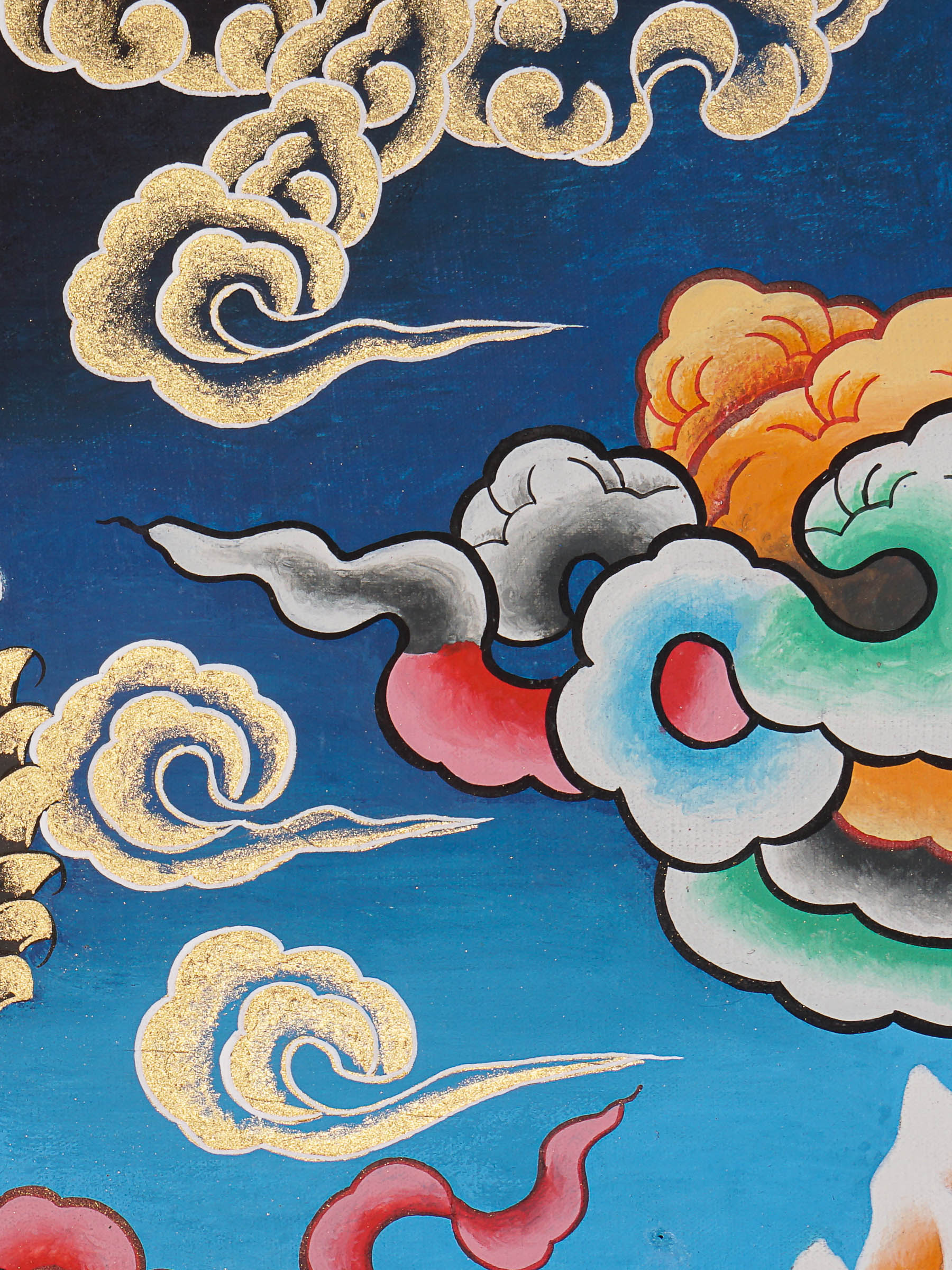 Shiva Shakti Thangka - Image 13