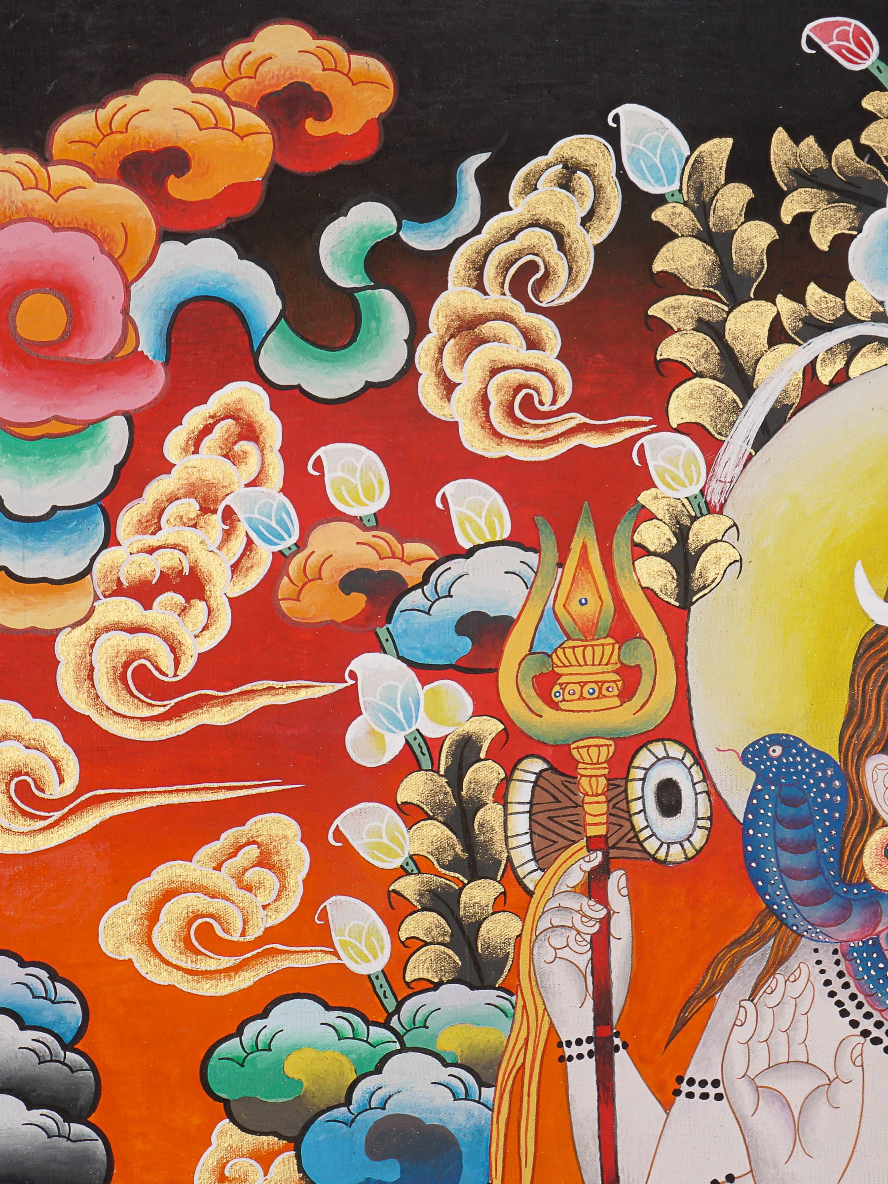 Shiva Shakti Thangka - Image 15