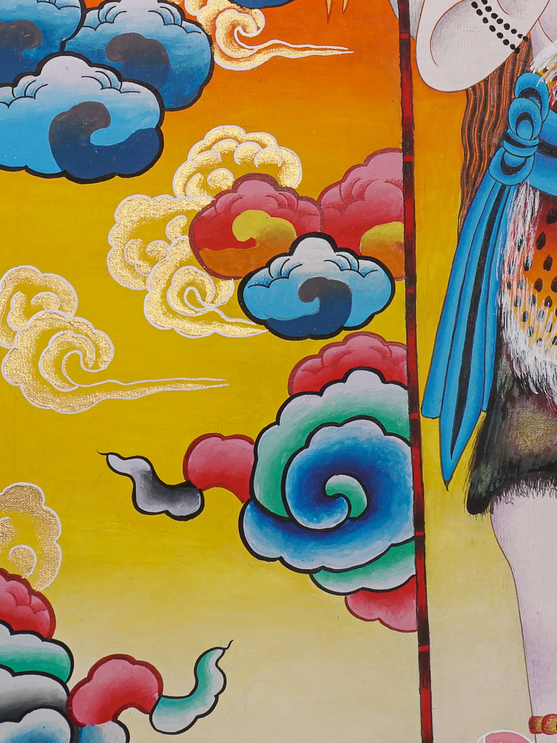 Shiva Shakti Thangka - Image 4