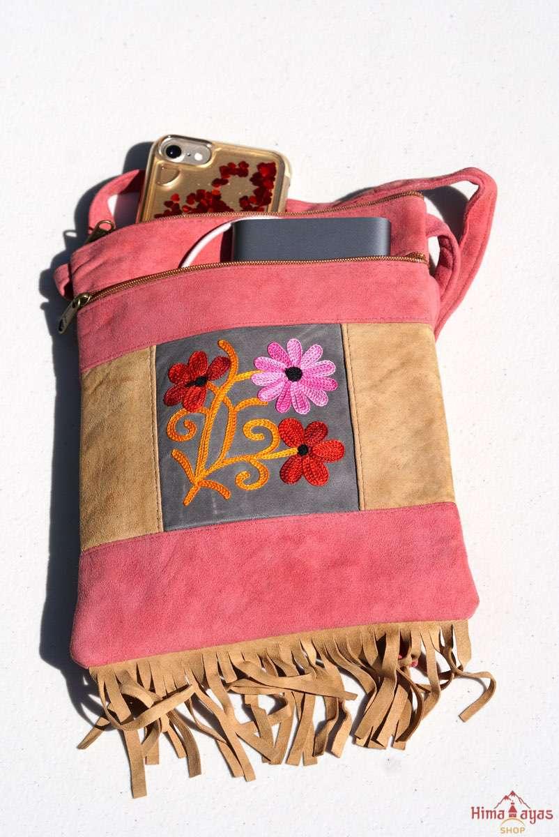 Side Bag with Flower - Image 3
