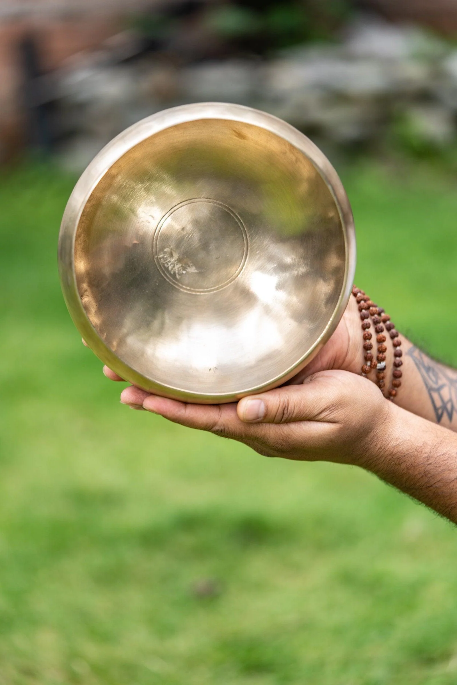 Peter Hess Singing Bowl from Himalayas Nepal - Image 4