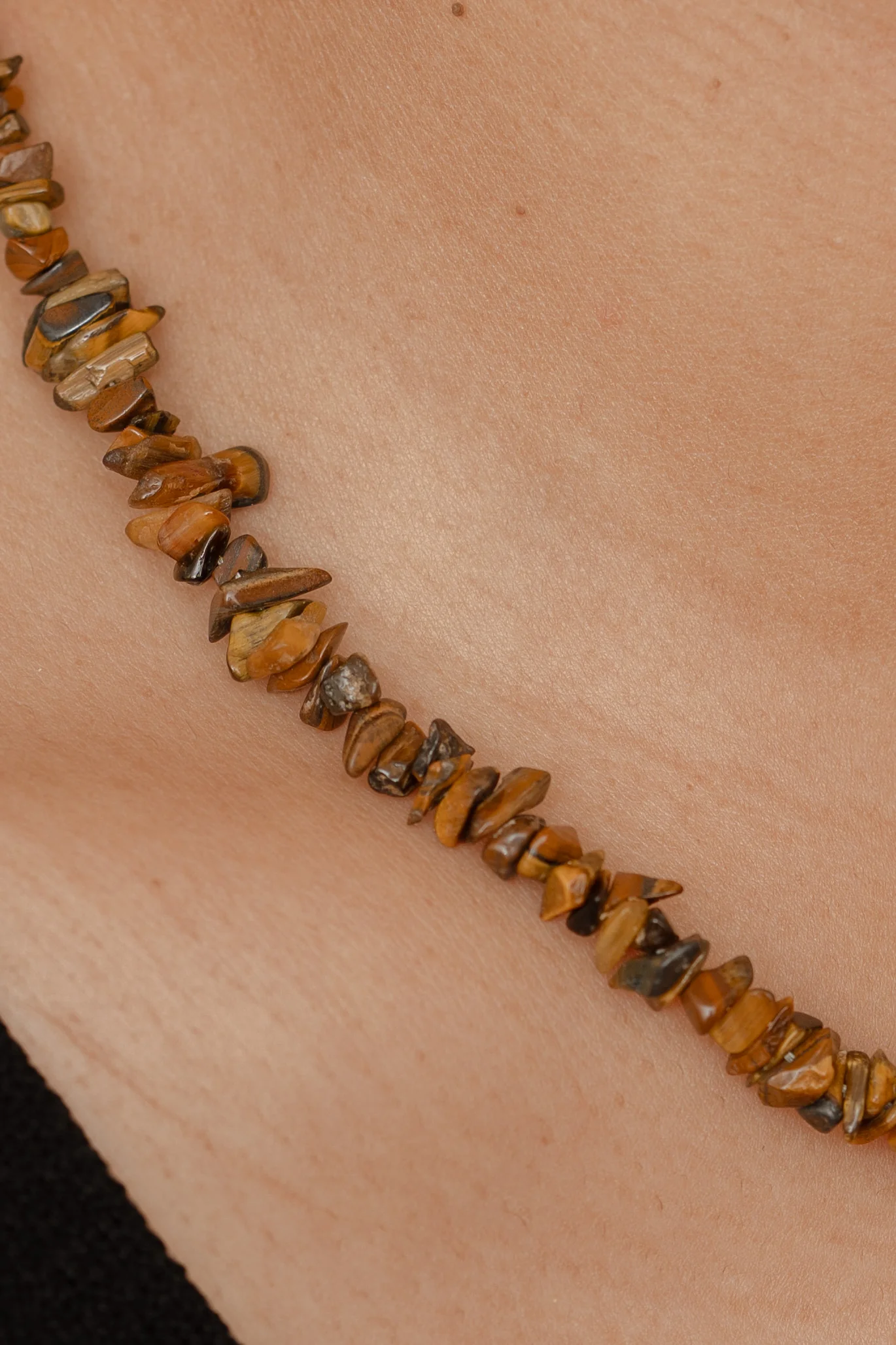 Tiger Eye Chip Necklace - Image 3