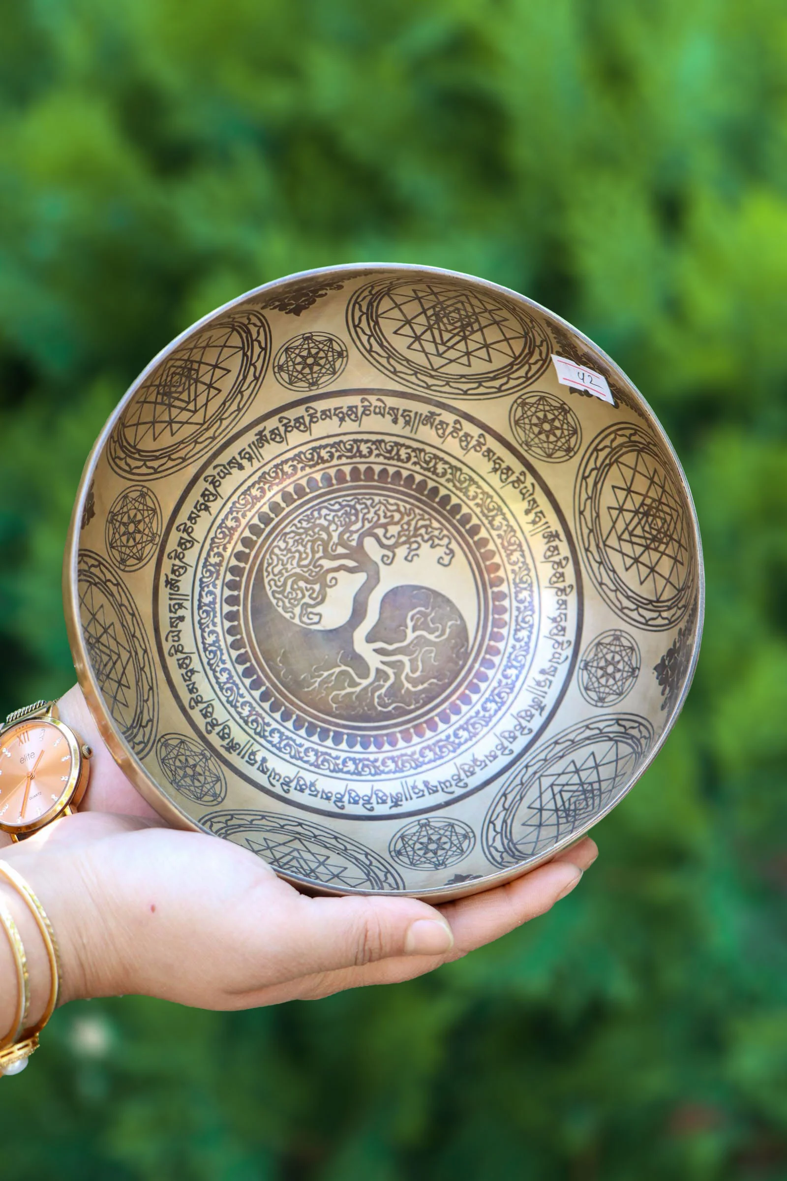 Tree of Life Singing Bowl - Image 4