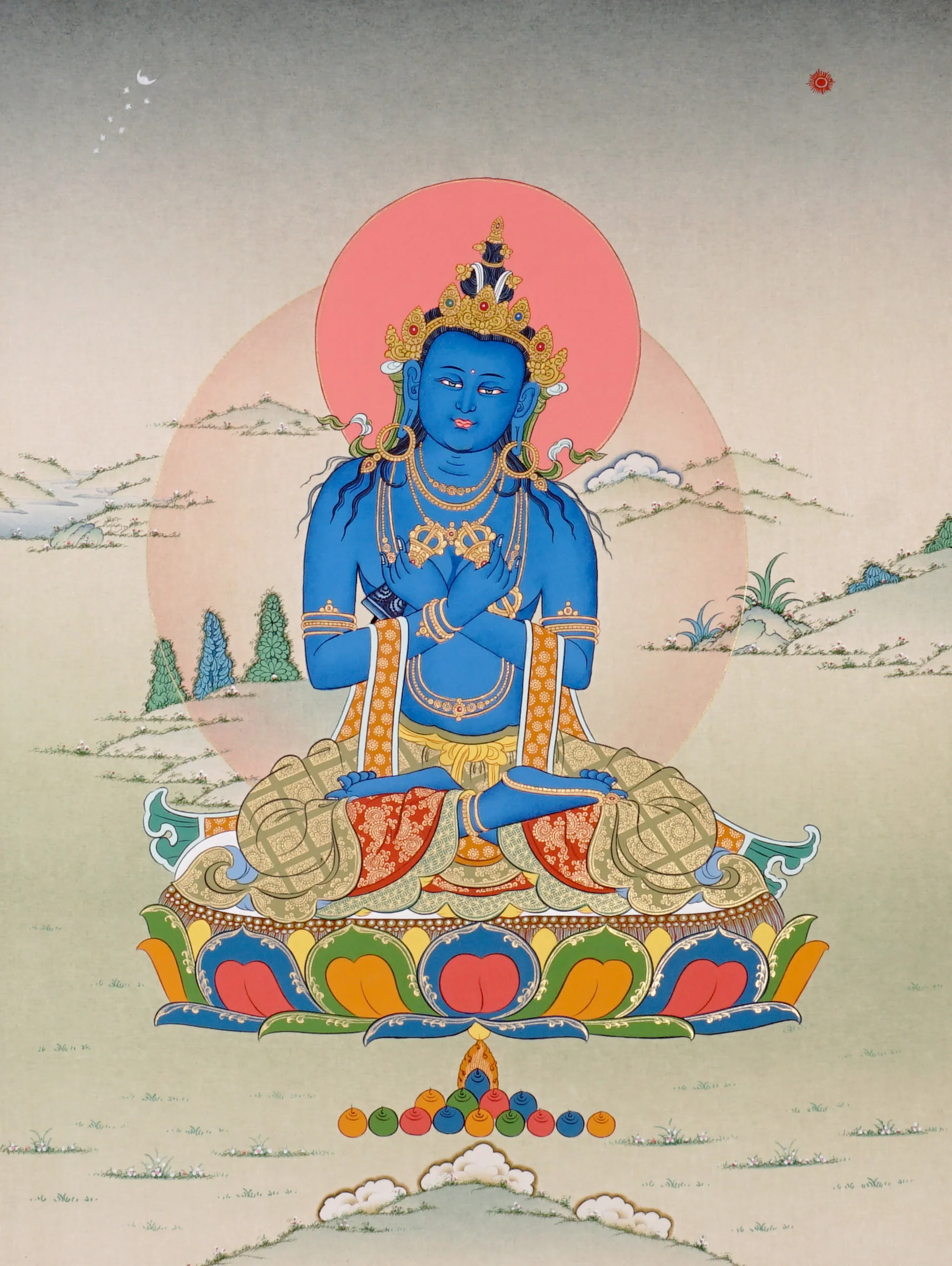 Himalayas Thangka