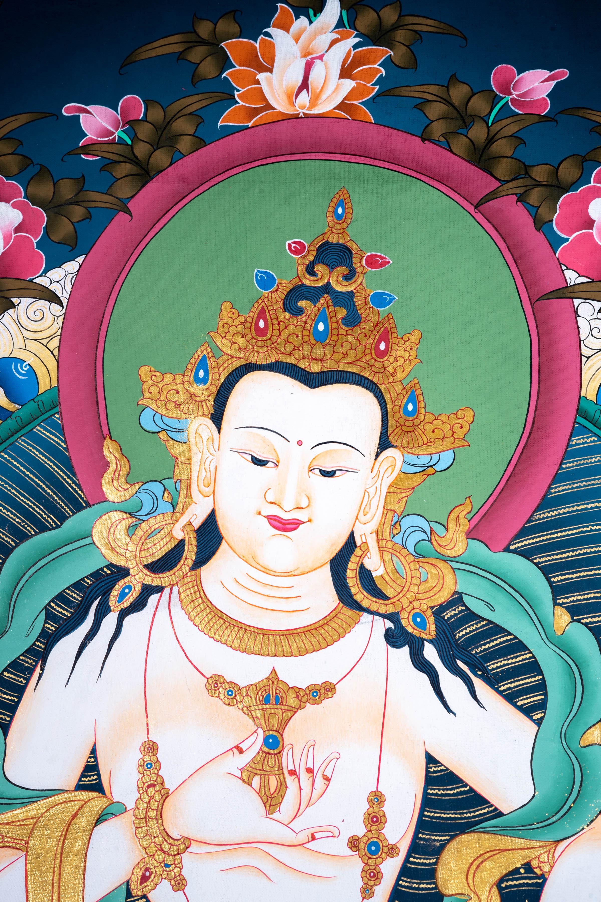 Vajrasattva High Quality Thangka - Image 3