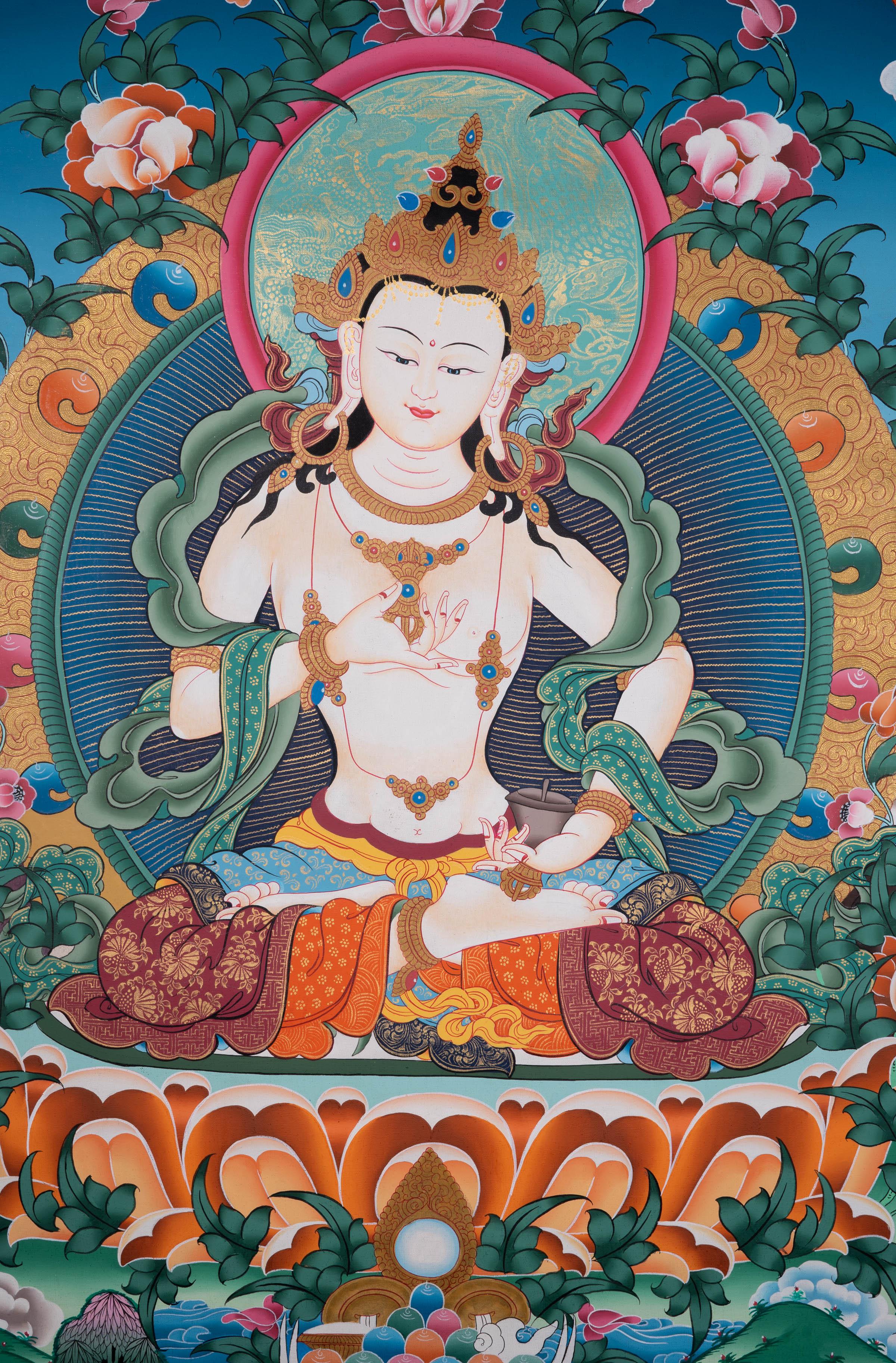 Vajrasattva Thangka Art - Image 3